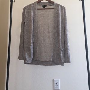 Heather brown cardigan