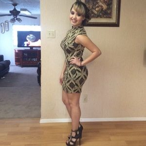 Sparkly glittery dress