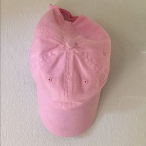 pink baseball cap