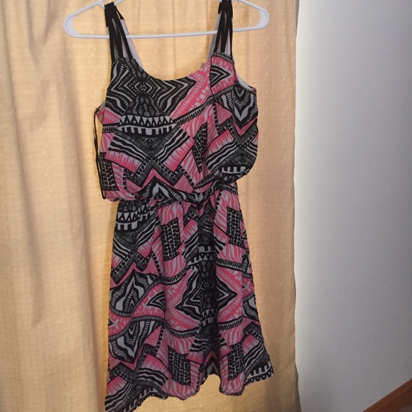 Floral summer dress Pink Rose - Picture 1 of 2