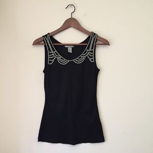 H&M Beaded Tank Top