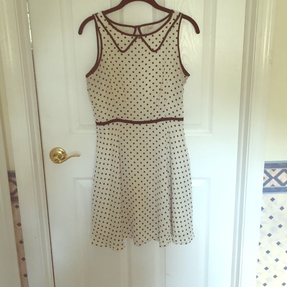 LC Lauren Conrad Polka Dot Dress
