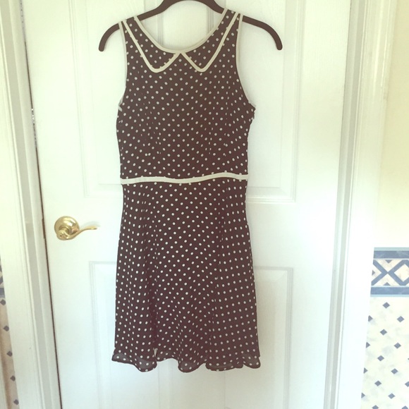LC Lauren Conrad Polka Dot Dress