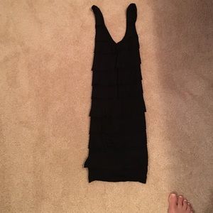 Mini black dress