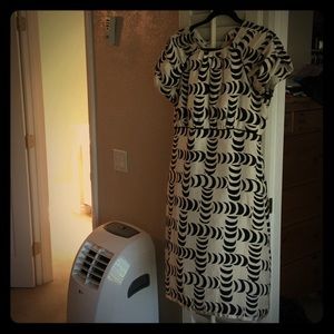 Tory Burch 100% Silk Midi Dress Size 10