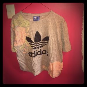 Adidas Crop Rose Tee