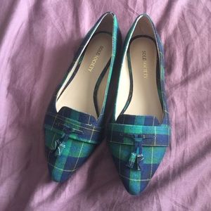Plaid Flats