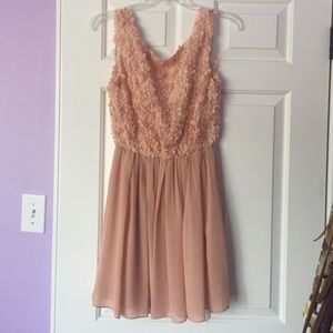 Champagne cocktail dress