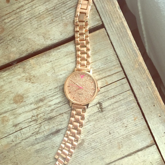Gold AE watch