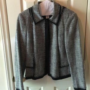 Black tweed jacket