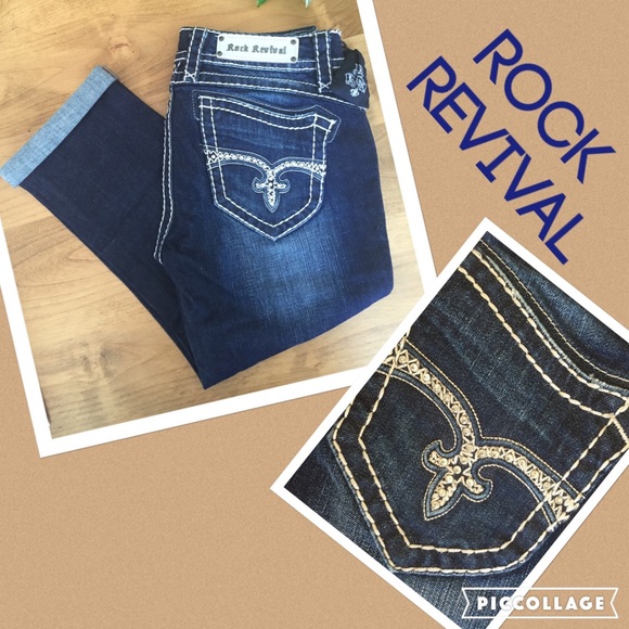 Rock Revival Denim - 👖ROCK REVIVAL dark denim Capris NWT size 30👖