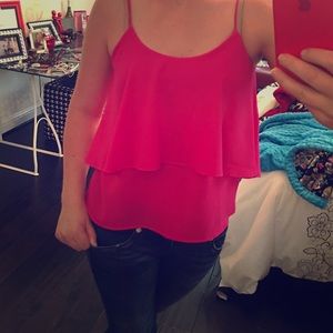 Paper Crane Pink Tank Top