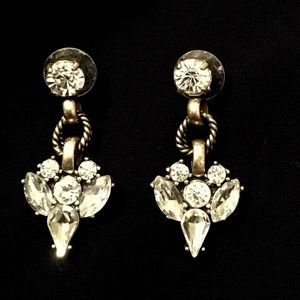 J.crew statement drop earrings