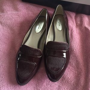 Alfani Burgundy Loafers