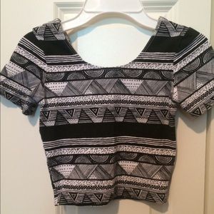 American Apparel crop top