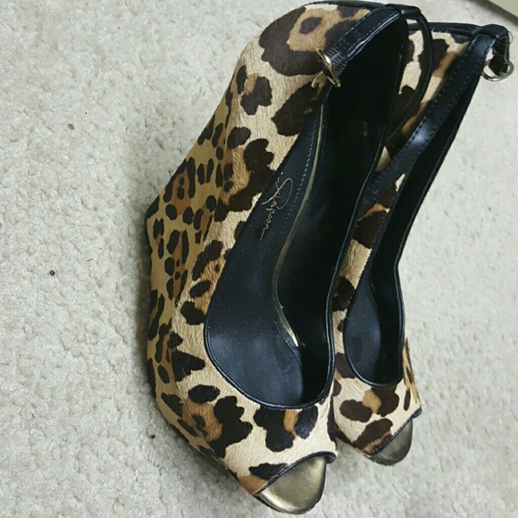 JESSICA SIMPSON maurina wedge worn only once.