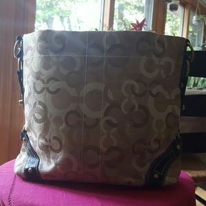 COACH Handbag with Leather Strap