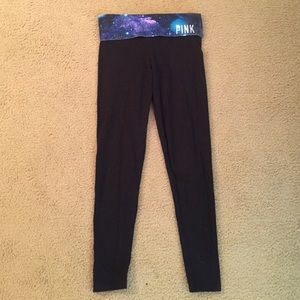 Small galaxy Victoria's Secret Pink long leggings
