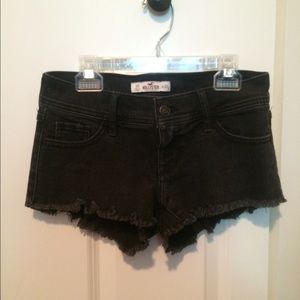 hollister jean shorts