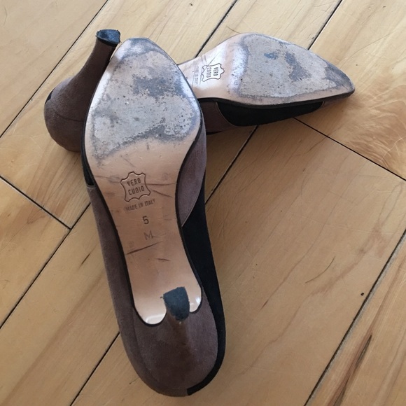 Vintage suede Bally pumps - Picture 3 of 4