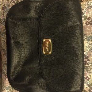 Black Michael Kors leather handbag
