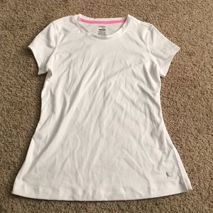 Danskin White Workout Shirt