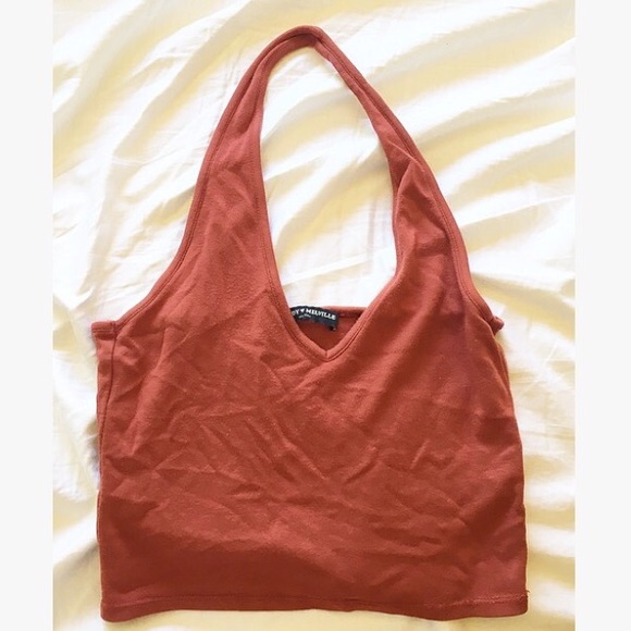 Brandy Melville halter neck top.