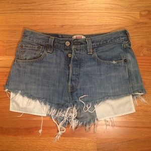 Levi's 501 High Waisted Cutoffs