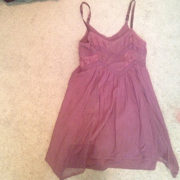 Maroon/purple summer dress