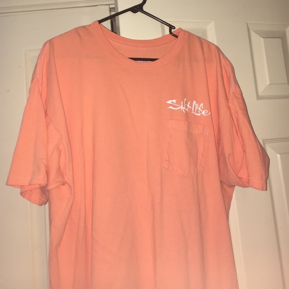 Salt life orange shirt
