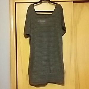 Maurices Gray with sparkling pinstripes