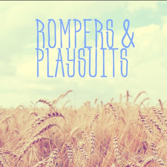 ROMPERS AND PLAYSUITS