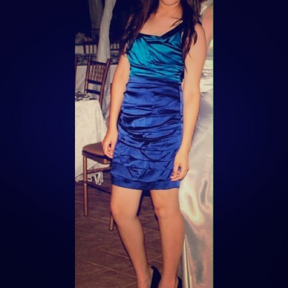 Express Formal two tone dress