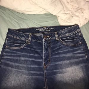 Hi rise American eagle jeggings