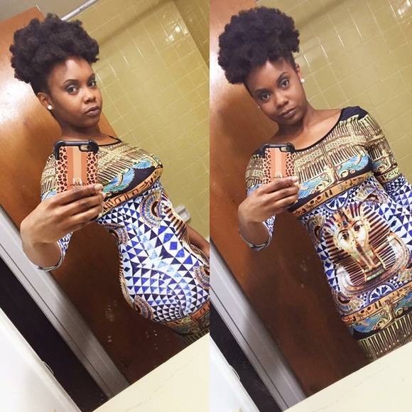 Aztec Midi Dress