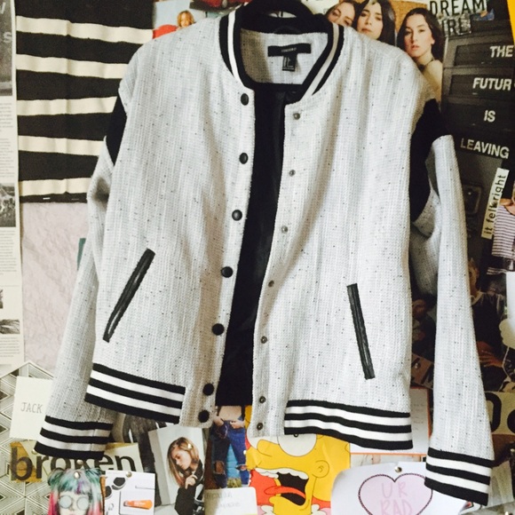 Tweed Bomber/Varsity Jacket
