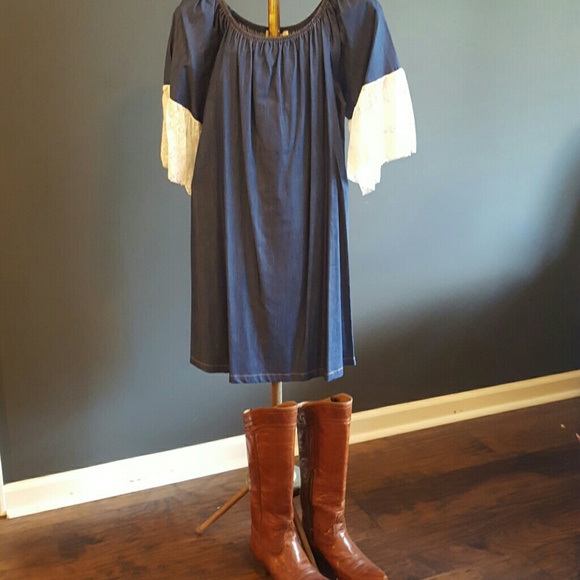 Soft Denim Dress  (NWT) - Picture 1 of 4