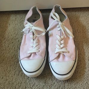 Never worn pink converse one stars