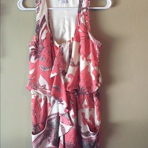 Pink and white Jessica Simpson dress