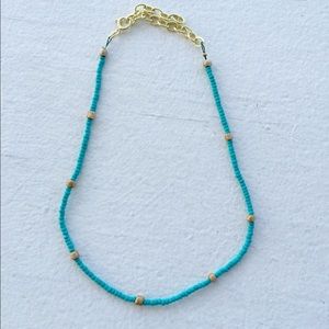 Beaded Turquoise Choker