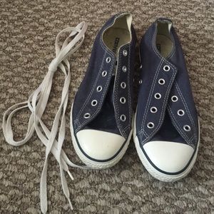Navy Blue Converse