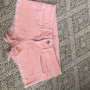 ❌❌❌❌SOLD❌❌❌❌Peach/pink American Eagle Shorts
