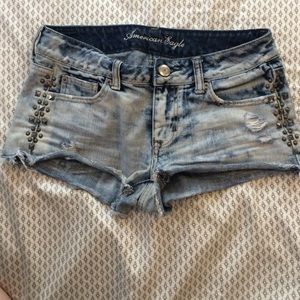 AE studded festival shorts size 2