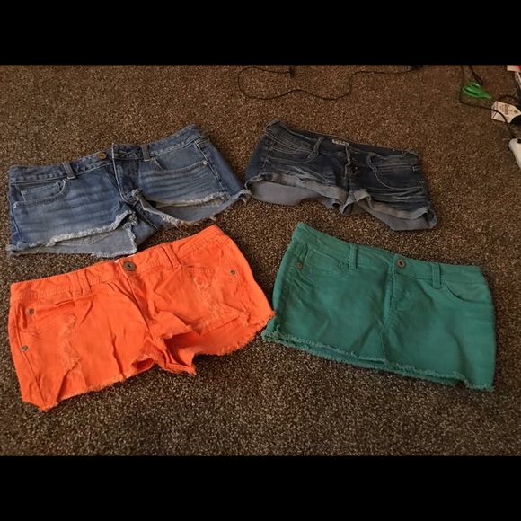 Shorts and skirts