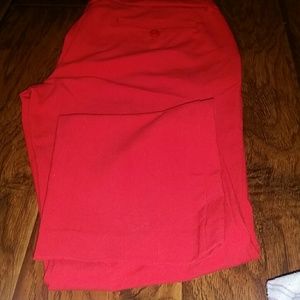 New york and company pants red!!