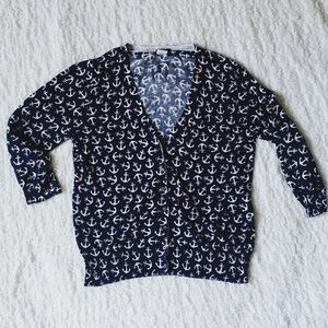 J. Crew Anchor Cardigan