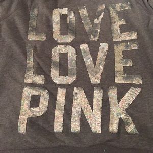 VS Grey Zipper Hoodie