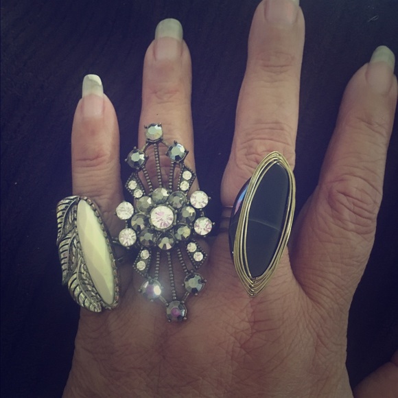 3 beautiful rings