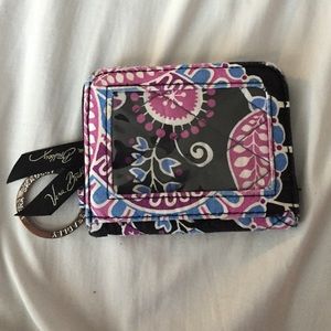 Purple and Blue Vera Bradley Wallet