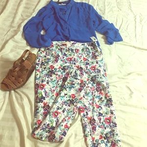 Floral print Pinterest pant